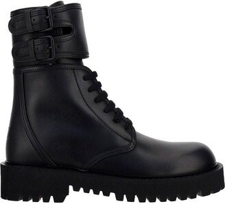 Buckled Combat Boots-AB