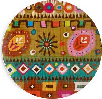 Salad Plates: Niger Colors - Multi Salad Plate, Multicolor