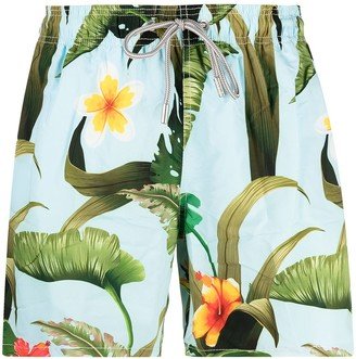 Banana-Leaves swims shorts