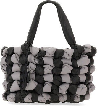 Knot Detailed Large Tote Bag-AA