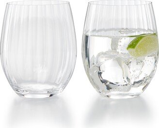 Optical O Longdrink Glasses, Set of 2