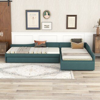 Upholstered Double Twin Size Daybed