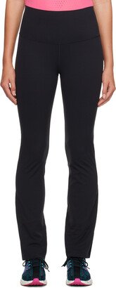 Black Flared Leggings-AC