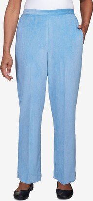 Petite Swiss Chalet Sleek Corduroy Pants, Petite & Petite Short