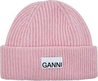 Fitted Ribbed Wool-blend Beanie