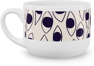 Mugs: Eye White - Light Latte Mug, White, 25Oz, White