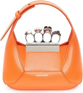 mini Jewelled Hobo leather bag-AA