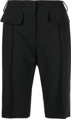 0711 Tailored Knee-Length Shorts