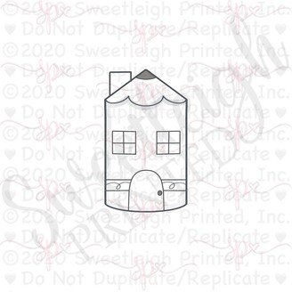 Pencil House Cookie Cutter