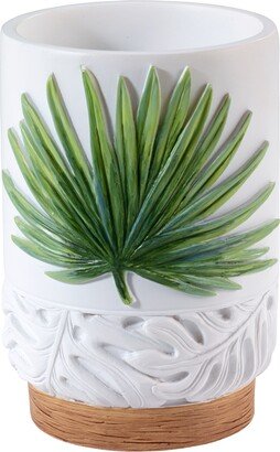 Viva Palm Leaf Cut-Out Resin Tumbler