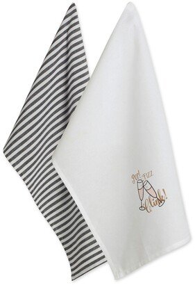 Assorted Pop Fizz Clink Printed Dishtowel Set