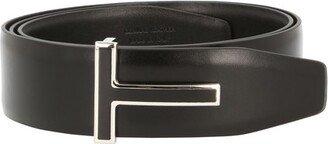 Leather T belt