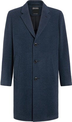 Single-Breasted Button Coat