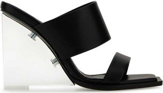 Shard Slip-On Wedge Sandals