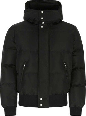 Zipped Hooded Puffer Jacket