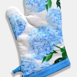 Paint & Petals Hydrangea Oven Mitt