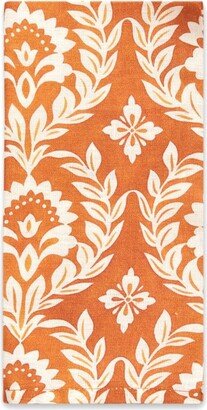 Leaf-Print Linen Napkins (Set Of 2)