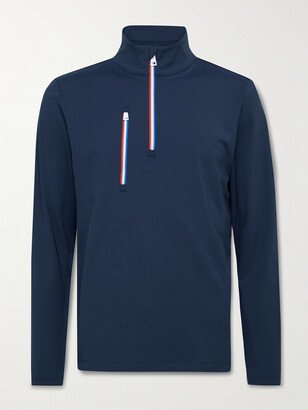 Daytona Slim-Fit Tech-Jersey Half-Zip Golf Top