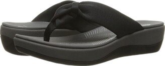 Arla Glison (Black Heather Fabric) Women's Sandals