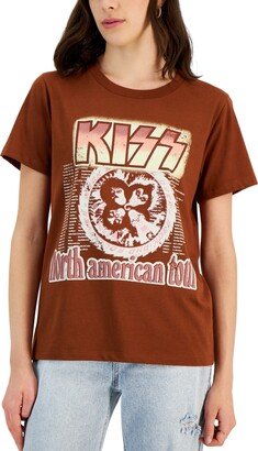 Grayson Threads, The Label Juniors' Kiss Graphic T-Shirt