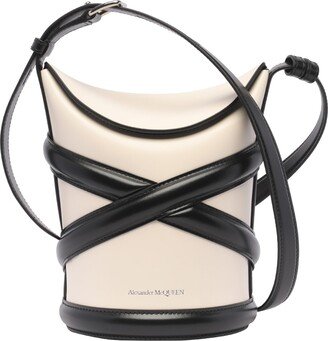 Alexander McQueen Small The Curve Bucket Bag