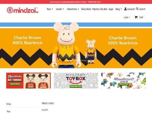 Mindzai Creative Shop Promo Codes & Coupons