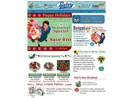 Salvy The Florist.com Promo Codes & Coupons