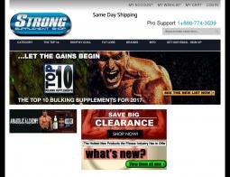 Strong Supplements Shop Promo Codes & Coupons