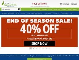 Appalachian Outdoors Promo Codes & Coupons
