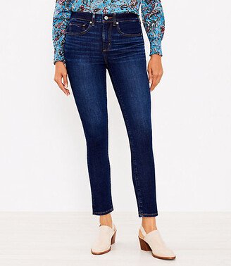 Tall Curvy Mid Rise Skinny Jeans in Classic Dark Indigo Wash