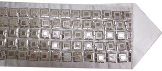 Silver Filled Atarah Mirror Style 6 Rows - Silver