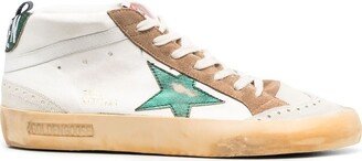 Star-Patch High-Top Sneakers-AA