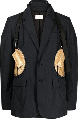 Single-Breasted Packable Blazer