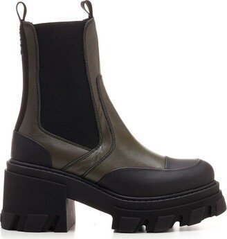 Round Toe Chelsea Ankle Boots-AA