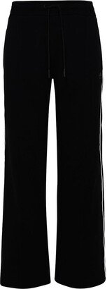 Black Cotton Malibu Pants