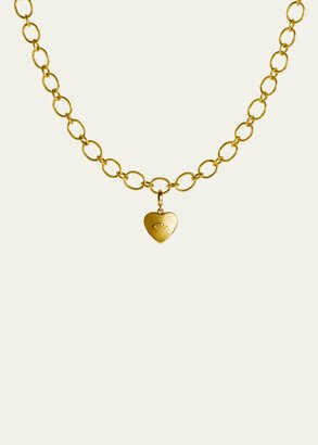 Christina Alexiou Small Heart Eye Charm