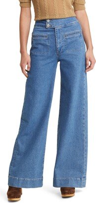 Le Hardy High Waist Wide Leg Jeans