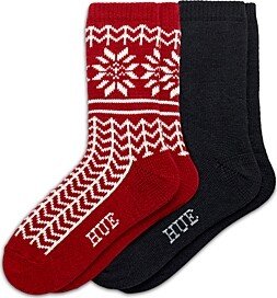 Folkloric Boot Socks, Pack of 2