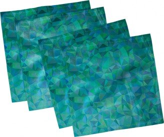 Fractal Set of 4 Napkins, 12 x 12