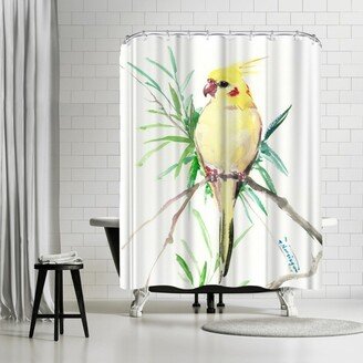 71 x 74 Shower Curtain, Cockatiel 4 by Suren Nersisyan