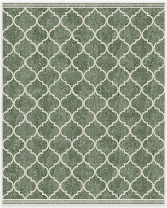 Terali Ivy Green Tufted Rug