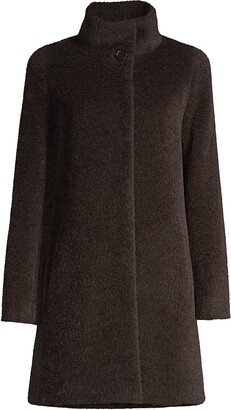 Three-Quarter Length Alpaca Coat