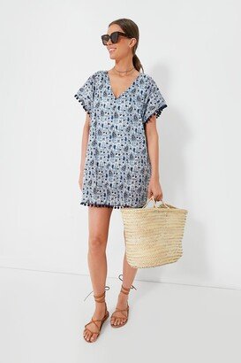 Tnuck Beach Aegean Paisley Coverup