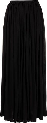 Lowell pleated maxi skirt