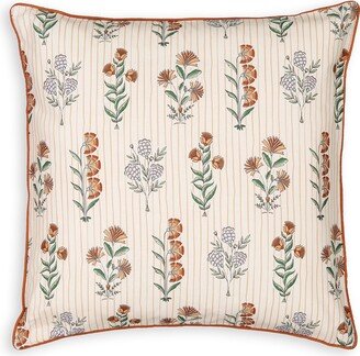 La Redoute Interieurs Emeline 45 x 45cm Floral 100% Cotton Cushion Cover