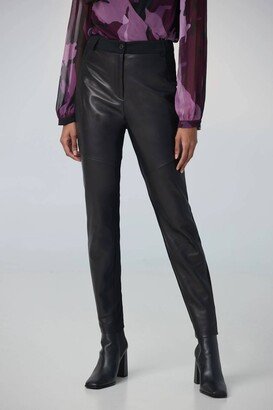 Iris Setlakwe Hybrid Leather Pant In Black