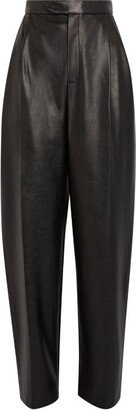 Vegan Leather Trousers-AB