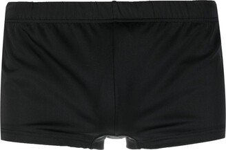 Elasticated-Waist Swimming Trunks