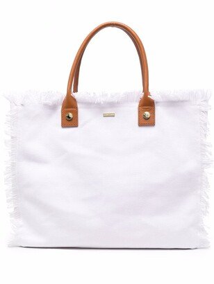 Ferrat frayed tote bag