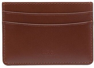 André embossed logo cardholder